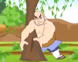 水浒传之鲁智深倒拔垂杨柳