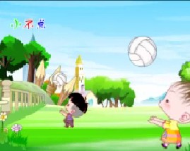 儿童早教新方法男孩篇之思维篇（九）-奥运知识认识排球