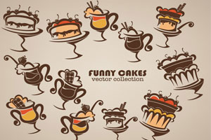 手绘POP海报糕饼类