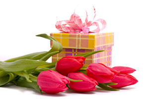 礼品鲜花花束包装盒装饰