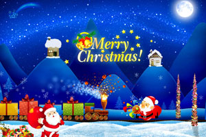 手绘POP海报圣诞节