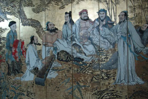 竹林七贤醉翁之意