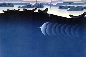 书画鉴赏东北画派作品