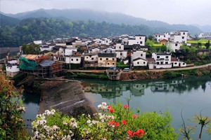 江西婺源江南第一祠汪口村