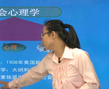 第一章 社会心理学溯源、对象与方法（一）