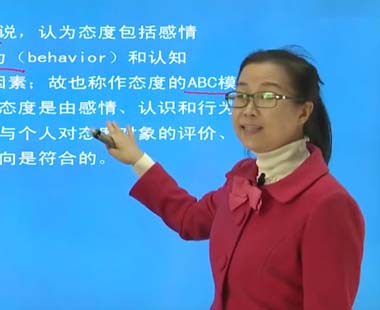 第六章 态度及其改变（一）