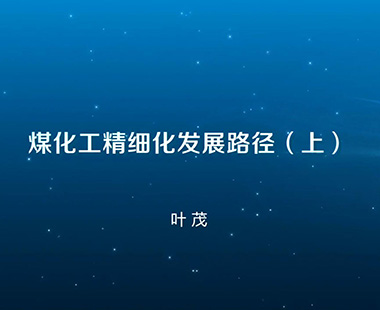 煤化工精细化发展路径（上）