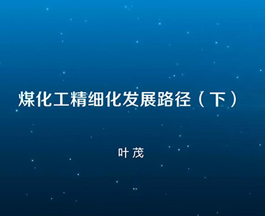 煤化工精细化发展路径（下）