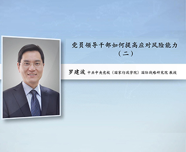 党员领导干部如何提高应对风险能力（二）