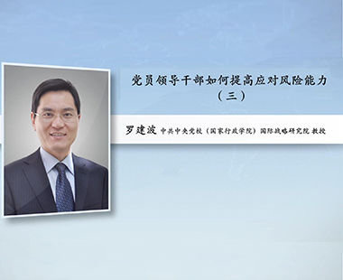 党员领导干部如何提高应对风险能力（三）