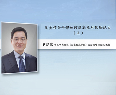 党员领导干部如何提高应对风险能力（五）