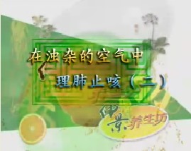 在浊杂的空气中－理肺止咳（二）