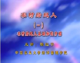 农村经纪人（一）