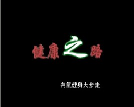 有氧健身大步走