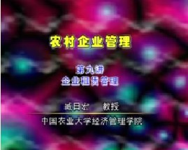 农村企业管理（九）