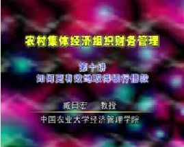 农村集体经济组织财务管理（十）
