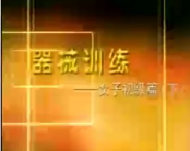 器械训练女子初级篇（下）