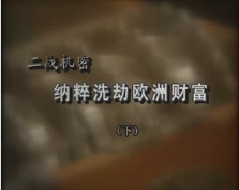 二战机密-纳粹洗劫欧洲财富（下）