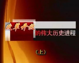 改革开放的伟大历史进程（上）