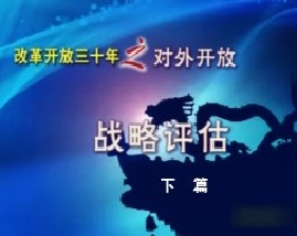 对外开放30年—战略评估（下）