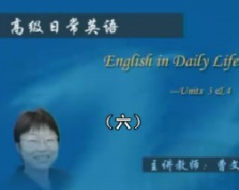 高级日常英语（六）
