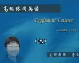 高级休闲英语（七）