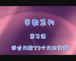 33月亲子课