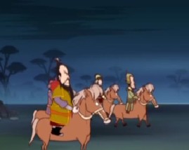 曹操败走华容道