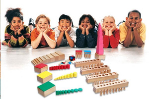 蒙台梭利温觉板感官教学法