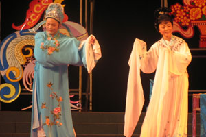 戏说绍兴 著名画家史国良走进绍剧之乡