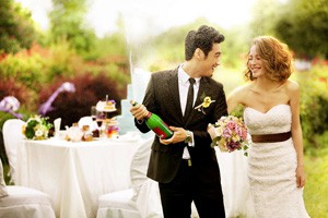 婚礼现场换新娘