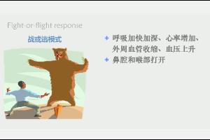 面对压力时人身体的变化