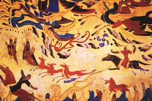 敦煌画派美术诗经