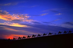 敦煌画派朝圣敦煌