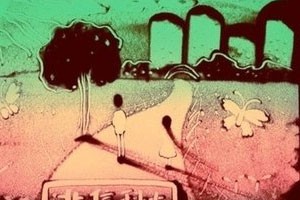 沙画绘画基本手法甩沙、撒沙、拍沙