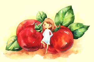 水彩卡通人物的画法（一）