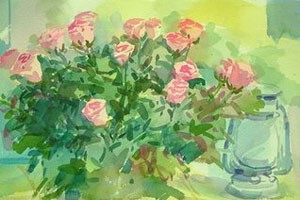 趣味填色《客厅里的装饰画》（二）