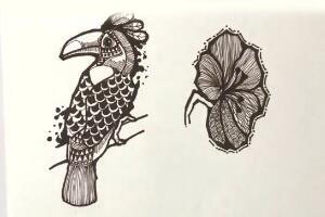 创意速写写生与创作结合