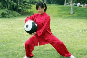 太极球太极球静功讲解示范