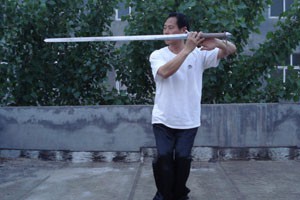 吴氏太极十三刀正面全套示范与第一组分解教学