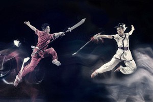 飞龙八卦掌第四掌续形掌 第五掌蛇形掌