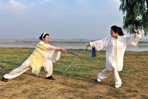 九式太极剑第三套（中）