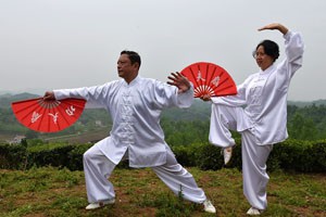 九式太极扇第三套（中）