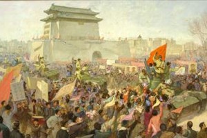 北平和平解放促成定都