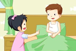 安安打碎了体温计