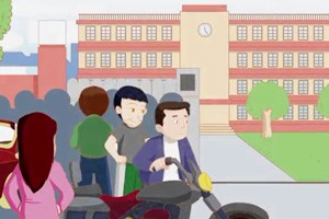 家人没有来接我