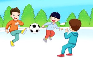 躲避恶狗的追赶