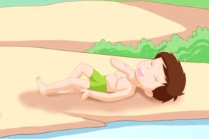 水草缠腿真要命