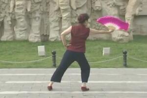 中老年健身操闽南扇舞（中）