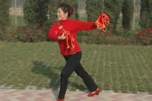 中老年健身操绢花秧歌（下）